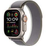 Apple Watch Ultra 2, Smartwatch grün/grau, 49 mm, Trail Loop, Titangehäuse, Cellular
