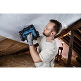 Bosch Akku-Holzklammerer GTH 18V-14 Professional solo, 18Volt, Elektrotacker blau/schwarz, ohne Akku und Ladegerät, in L-BOXX