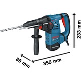 Bosch Bohrhammer GBH 3-28 DFR Professional blau, 800 Watt, L-BOXX