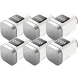 Bosch Smart Home Heizkörper-Thermostat II [+M], Heizungsthermostat weiß, 6er Pack