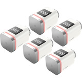 Bosch Smart Home Smart Home Heizkörper-Thermostat II [+M] Sparbundle, Heizungsthermostat weiß, 5er Pack