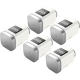 Bosch Smart Home Smart Home Heizkörper-Thermostat II [+M] Sparbundle, Heizungsthermostat weiß, 5er Pack