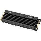 Corsair MP600 PRO LPX 2 TB, SSD schwarz, PCIe 4.0 x4, NVMe 1.4, M.2 2280