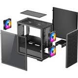 DeepCool MATREXX 40 3FS, Tower-Gehäuse schwarz, Tempered Glass