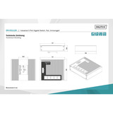 Digitus 5 Port Gigabit Ethernet Netzwerk, Switch schwarz