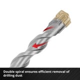 EINHELL Hammerbohrer-Satz SDS-plus, Ø 5-10 mm 5-teilig, 110/160 mm