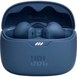 JBL Tune Beam, Kopfhörer blau, Bluetooth, TWS, USB-C