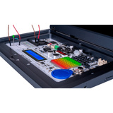 Joy-IT Joy-Pi Note 2 mit Raspberry Pi 5 (8 GB), Notebook grau, ARM Cortex-A76, 1394, 8 GB LPDDR4X, Vollständig integrierte Experimentierzentrale