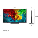 LG 65QNED83B6A.AEUD, QNED-Fernseher 164 cm (65 Zoll), schwarz, UltraHD/4K, Mini LED, Triple Tuner, 120Hz Panel