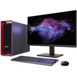 Lenovo ThinkStation P8 (30HH009EGE), PC-System schwarz/rot, Windows 11 Pro