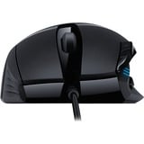 Logitech G402 Hyperion Fury, Gaming-Maus schwarz
