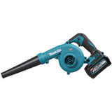 Makita Akku-Gebläse UB002GZ01 XGT, 40Volt, Laubbläser blau/schwarz, ohne Akku und Ladegerät
