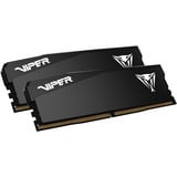 Patriot DIMM 48 GB DDR5-6400 (2x 24 GB) Dual-Kit, Arbeitsspeicher schwarz, VEU548G6432K, Viper Elite 5 Ultra, INTEL XMP, AMD EXPO