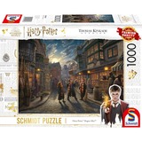 Schmidt Spiele Thomas Kinkade Studios Wizarding World Harry Potter - Diagon Alley, Puzzle 1000 Teile