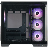 Silentware View A-RGB , Tower-Gehäuse schwarz, Tempered Glass x2