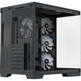 Silentware View A-RGB , Tower-Gehäuse schwarz, Tempered Glass x2