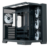 Silentware View A-RGB , Tower-Gehäuse schwarz, Tempered Glass x2