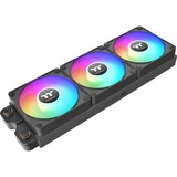 Thermaltake CT120 EX Reverse ARGB Sync PC Cooling Fan, Gehäuselüfter schwarz, 3er Pack, 120 mm