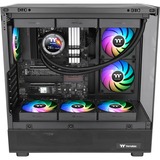 Thermaltake CT120 EX Reverse ARGB Sync PC Cooling Fan, Gehäuselüfter schwarz, 3er Pack, 120 mm