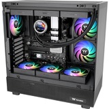 Thermaltake CT120 EX Reverse ARGB Sync PC Cooling Fan, Gehäuselüfter schwarz, 3er Pack, 120 mm
