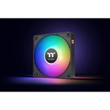 Thermaltake CT120 EX Reverse ARGB Sync PC Cooling Fan, Gehäuselüfter schwarz, 3er Pack, 120 mm
