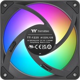 Thermaltake CT120 EX Reverse ARGB Sync PC Cooling Fan, Gehäuselüfter schwarz, 3er Pack, 120 mm
