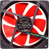 Xilence Performance C PWM Serie 92x92x25, Gehäuselüfter schwarz/rot, 92 mm