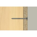 fischer Spanplattenschraube ClassicFast II 5,0x40 Senkkopf TX 500 Stück, mit Vollgewinde, verzinkt