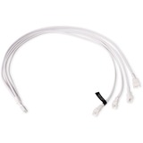 Alphacool Y-Kabelsplitter 4-Pin auf 4x 4-Pin PWM, 60cm weiß