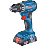 Bosch Kombi-Set Akku-Bohrschrauber GSR 18V-45 + Akku-Bohrhammer GBH 18V-22 blau, 2x Li-Ionen Akku 4,0Ah, Werkzeugtasche