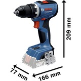 Bosch Professional Akku-Bohrschrauber GSR 18V-65 Professional solo, 18Volt blau, ohne Akku und Ladegerät
