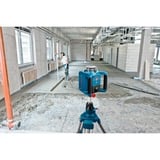 Bosch Rotationslaser GRL 300 HVG Professional, mit Baustativ blau, Koffer, grüne Laserlinie