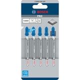 Bosch Stichsägeblatt T 118 EOF Flexible for Metal, 83mm 5 Stück