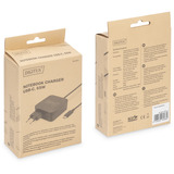 Digitus Notebook Ladegerät DA-10071, USB-C, 65 Watt schwarz, PD 3.0, Kabellänge 1,20 Meter