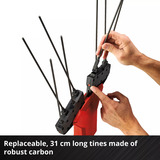 EINHELL Power X-Change Akku-Oliven-/Obstrüttler GE-FS 18/53 Li-Solo, Obstpflücker rot/schwarz, ohne Akku und Ladegerät, mit Teleskop-Stiel