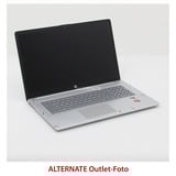HP 17-cp3285ng, Notebook silber, AMD Ryzen 7 7730U, AMD Radeon Graphics, 16 GB DDR4, 512 GB (512 GB SSD), ohne Betriebssystem
