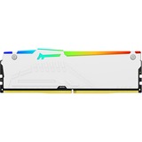 Kingston FURY DIMM 32 GB DDR5-5600  , Arbeitsspeicher weiß, KF556C40BWA-32, FURY Beast RGB, INTEL XMP