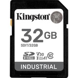 Kingston Industrial 32 GB SDHC, Speicherkarte schwarz, UHS-I U3, Class 10, V30, A1