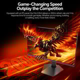 Koorui G2411P, Gaming-Monitor 60.5 cm (23.8 Zoll), schwarz, FullHD, IPS, HDMI, DP, FreeSync Premium, HDR, 200Hz Panel