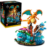 LEGO 72153 Pokémon Bisaflor, Glurak und Turtok, Konstruktionsspielzeug 