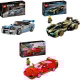 LEGO 76917 / 76923 / 76934 Speed Champions Bundle aus 76917 / 76923 / 76934, Konstruktionsspielzeug drei Sets im Bundle