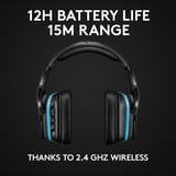 Logitech Gaming G935, Gaming-Headset schwarz, 7.1 Virtual Surround, Lightsync
