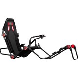 Next Level Racing F-GT Lite Rennsimulator-Cockpit, Gaming-Stuhl schwarz