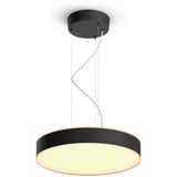 Philips HUE White Ambiance Enrave Pendelleuchte, LED-Leuchte schwarz