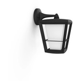 Philips HUE White & Color Ambiance Econic Outdoor hängende Wandleuchte, LED-Leuchte schwarz