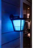 Philips HUE White & Color Ambiance Econic Outdoor hängende Wandleuchte, LED-Leuchte schwarz