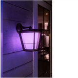 Philips HUE White & Color Ambiance Econic Outdoor hängende Wandleuchte, LED-Leuchte schwarz
