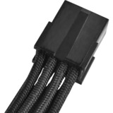 SilverStone Verlängerungskabel SST-PP07-PCIB schwarz, 25cm