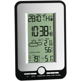 TFA Funk-Wetterstation MULTY, Tischuhr silber/schwarz
