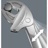 Wera 6004 Joker 6 Set 1 - Selbstjustierender Maulschlüssel-Satz, 6-teilig, Schraubenschlüssel silber, mit Ratschenfunktion